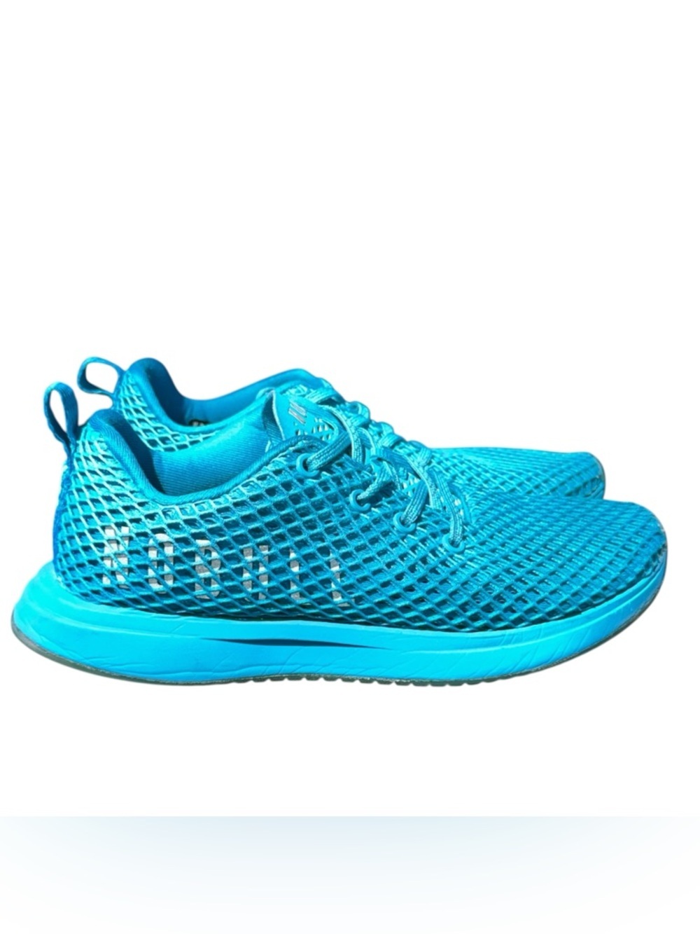 NOBULL Diamond Mesh Runner Running Training Sneakers Neon Blue W9/M7.5 - Picture 2 of 16